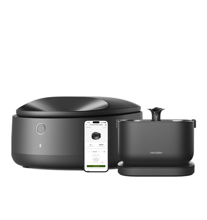 Polar Wet Food Feeder & Cordless Fountain Bundle