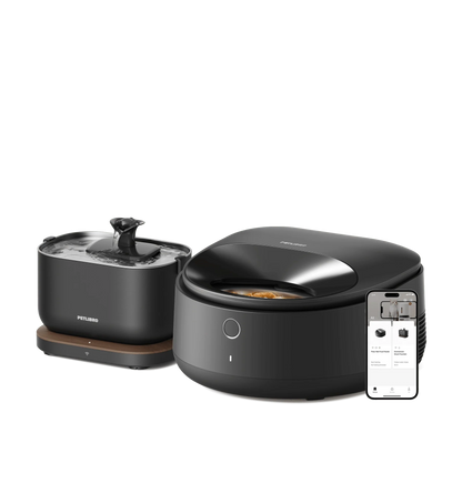 Polar Wet Food Feeder & Fountain Bundle