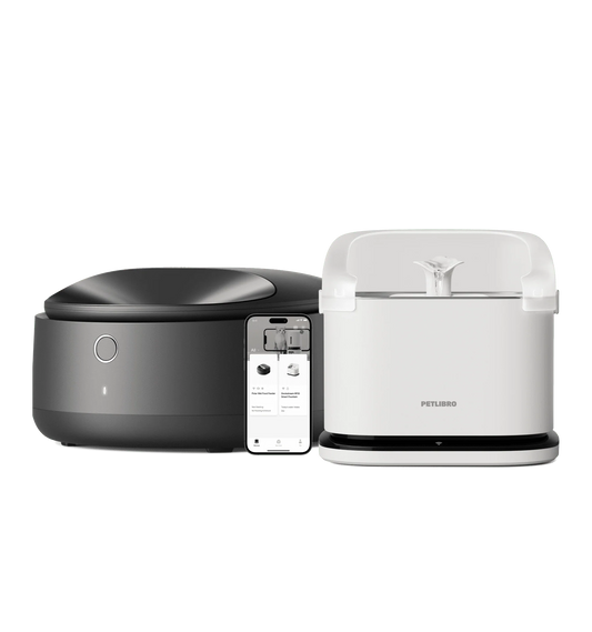 Polar Wet Food Feeder & RFID Smart Fountain Bundle