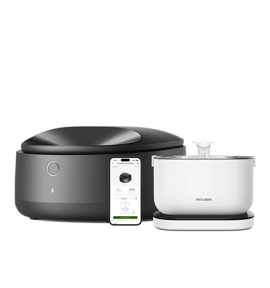Polar Wet Food Feeder & Cordless Fountain Bundle