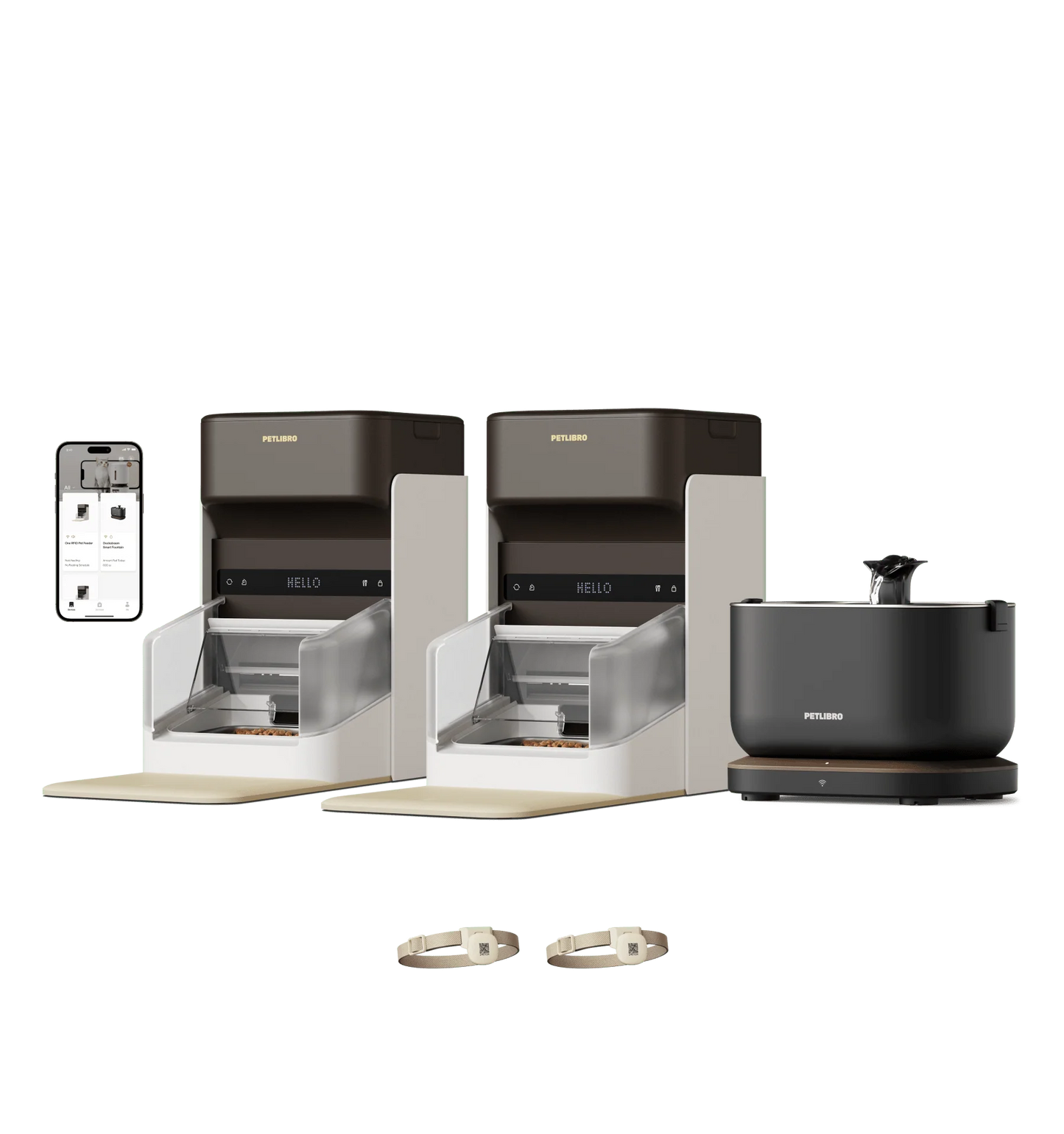 RFID Smart Feeder & Smart Fountain Bundle